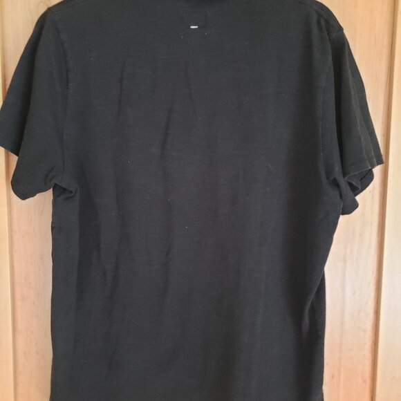 Men's Rag & Bone Black Polo Shirt - Picture 8 of 9